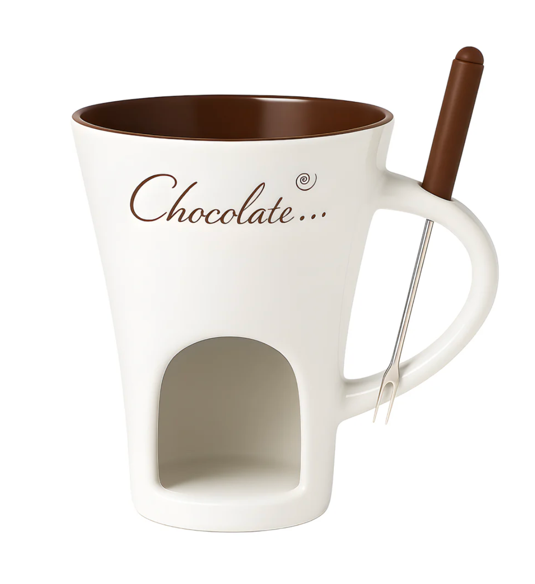 Mini fondue mugg