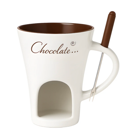 Mini fondue mugg